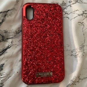 Kate Spade Glitter iPhone XR Case